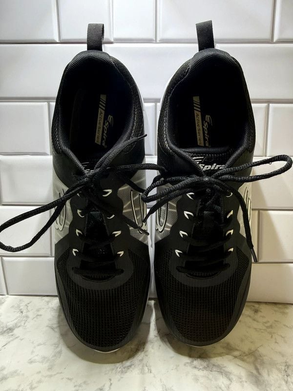 Spira CloudWalker Men’s Walking Shoes Black White Size 14 4E 5