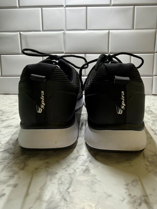 Spira CloudWalker Men’s Walking Shoes Black White Size 14 4E 6