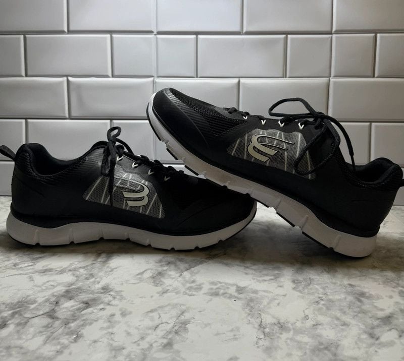 Spira CloudWalker Men’s Walking Shoes Black White Size 14 4E 7