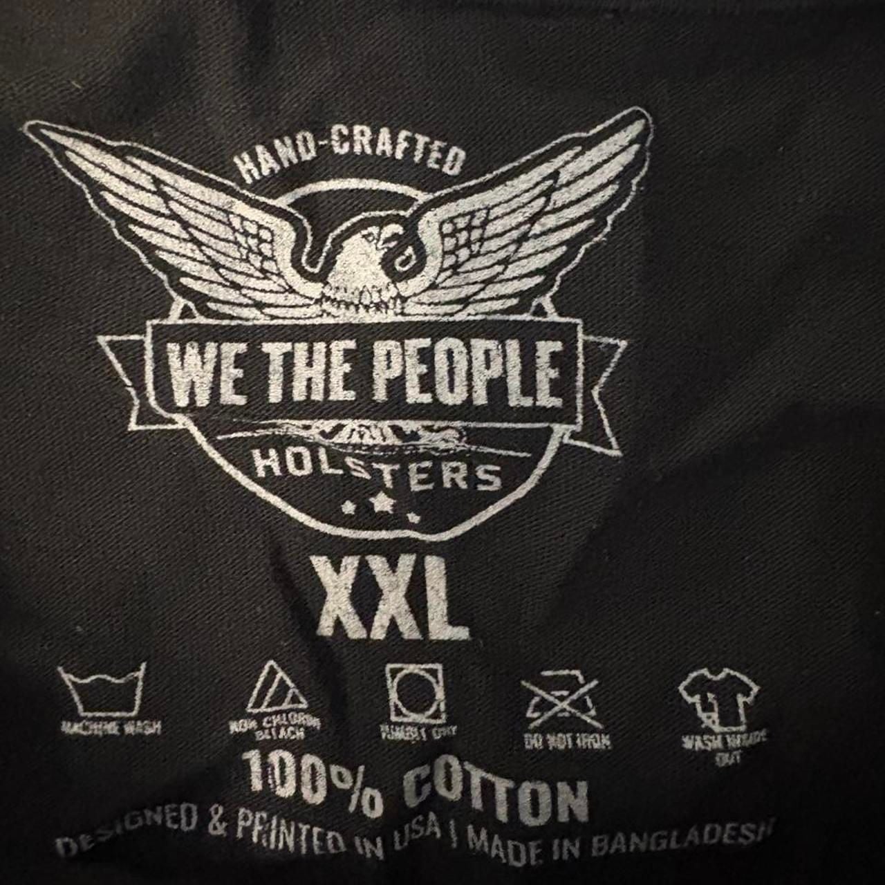 We The People Holsters Fishing Day Graphic T-Shirt Black XXL 2