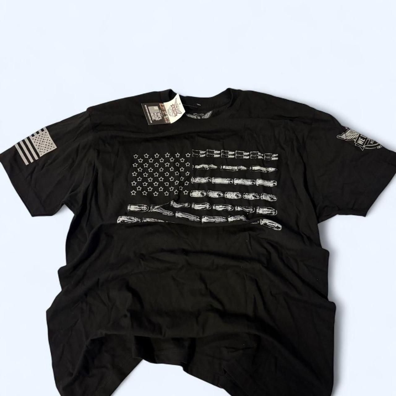 We The People Holsters Bullet Flag Graphic T-Shirt XL 2
