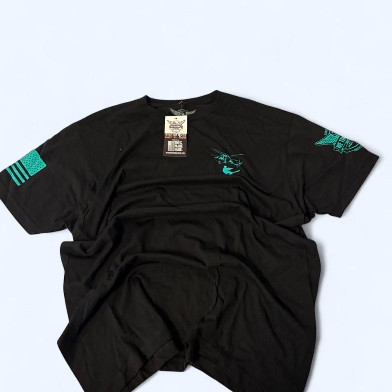 We The People Sun's Out Helicopter Black T-Shirt 3