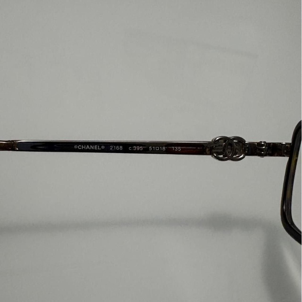 Chanel Vintage Square Tortoiseshell Frame Glasses 8