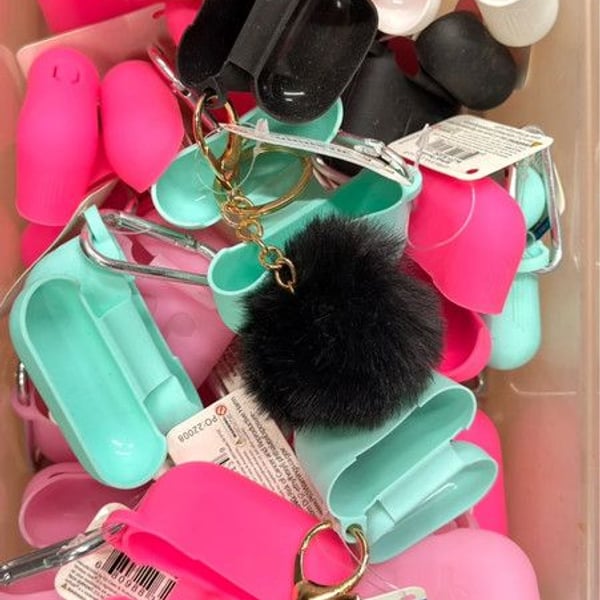 Assorted lot of air pod keychain covers