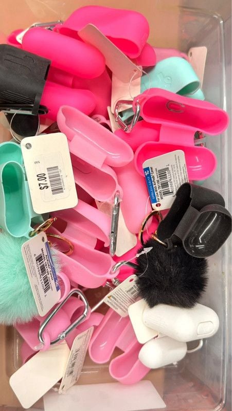 Assorted lot of air pod keychain covers 2