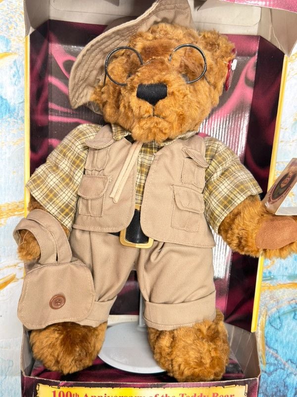 VTG Dan Dee Collector's Choice Teddy's Teddy 100th Anniversary Bear - Teddy Rosevelt 3