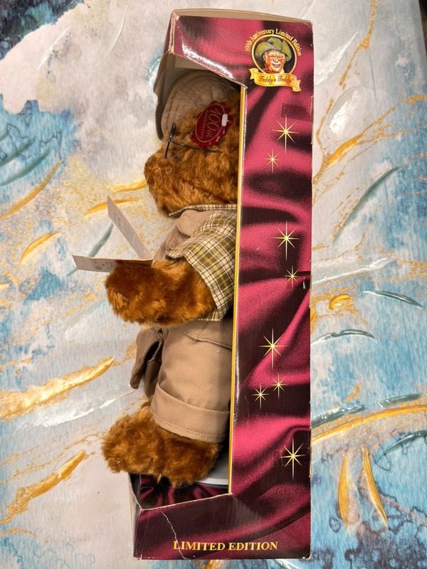VTG Dan Dee Collector's Choice Teddy's Teddy 100th Anniversary Bear - Teddy Rosevelt 5