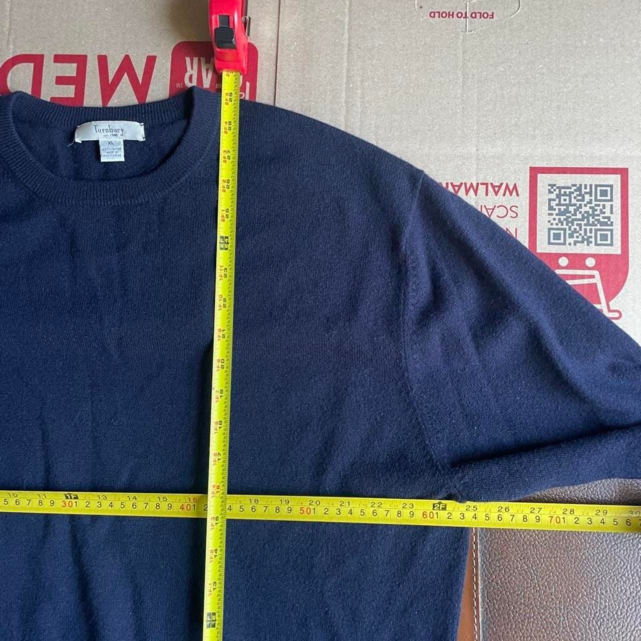 Cashmere Sweater Mens XL Navy Blue
Turnbury 5