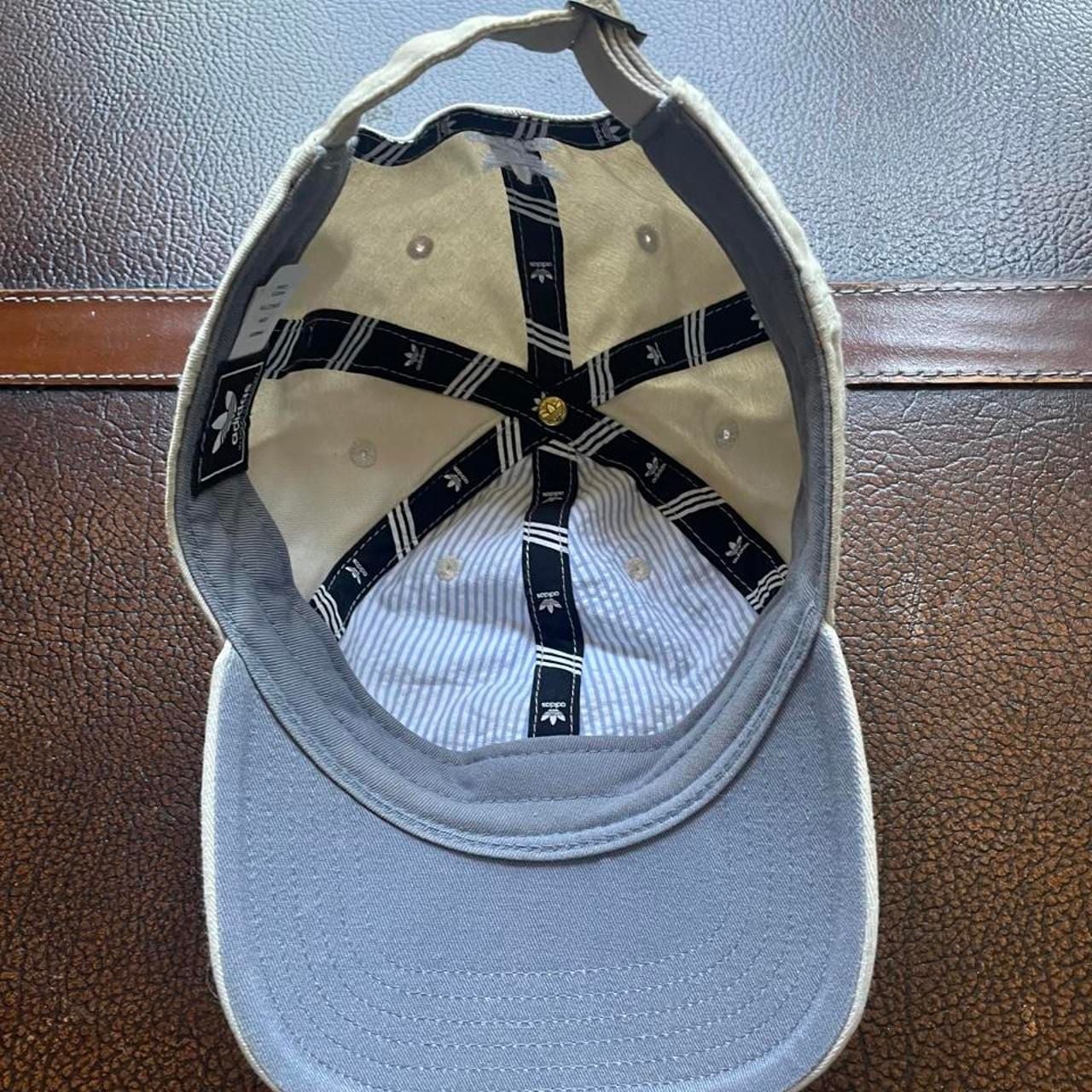 Adidas Hat Tan Cream Adjustable 3