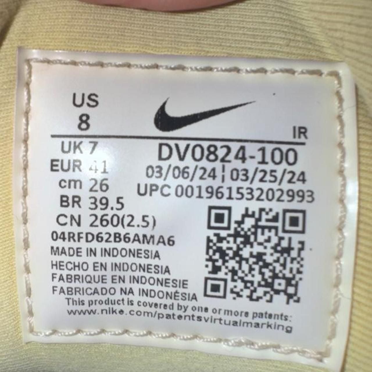 Nike Air Flight Lite Mid White Black Lemon DV0824-100 7