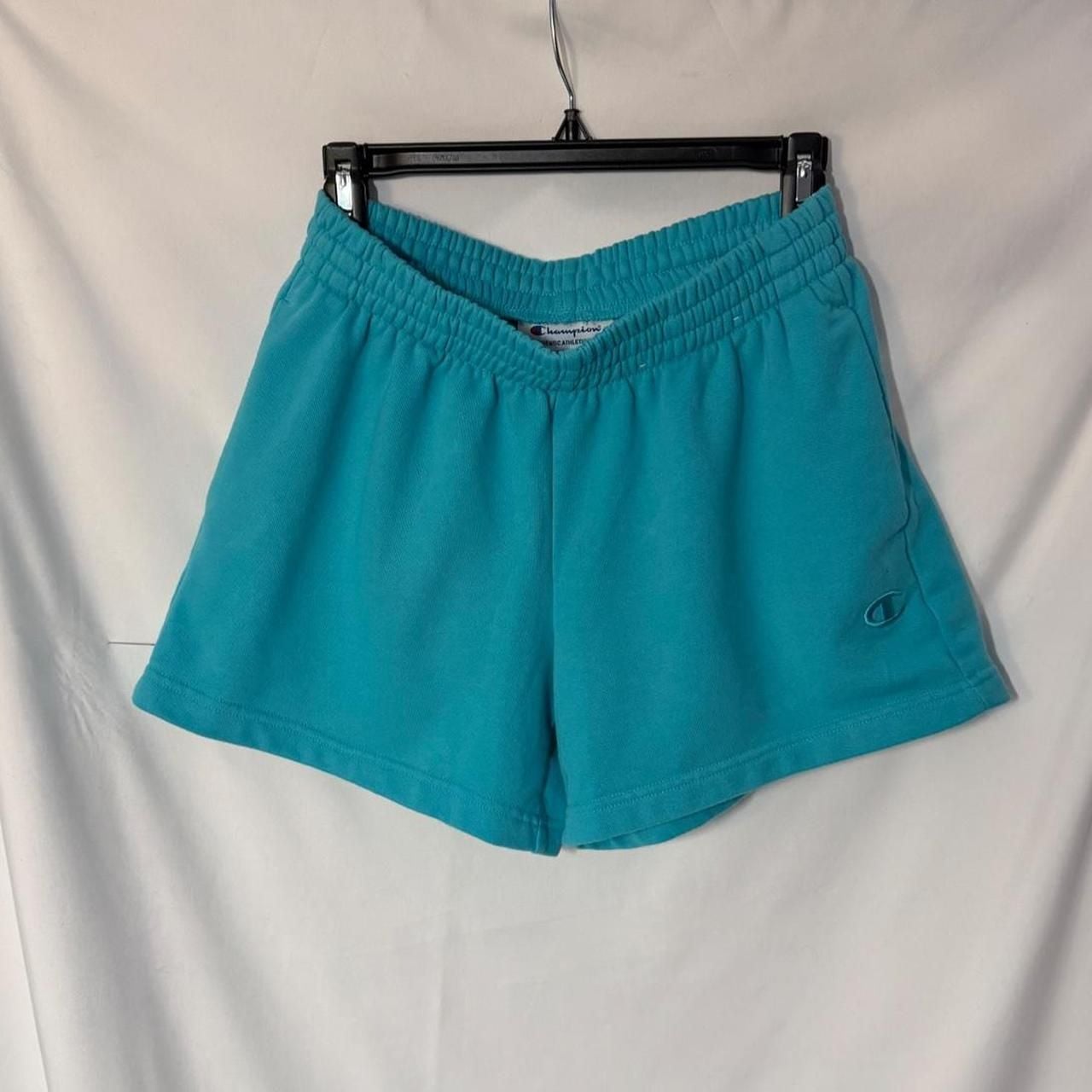 Champion Authentic Athleticwear Turquoise Sweat Shorts XS 2