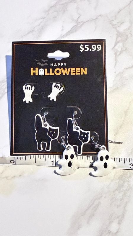 3 pairs of Halloween Earrings 1