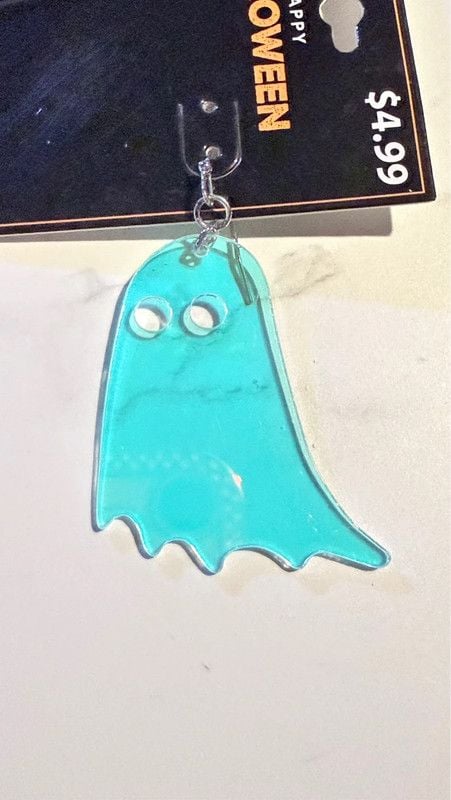 Iridescent Ghost Earrings 3