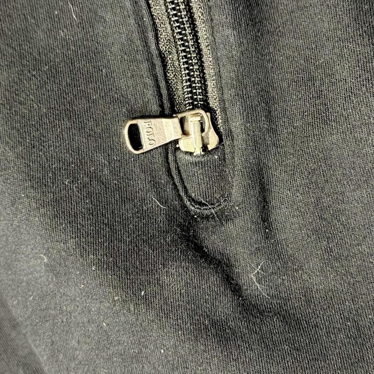 Polo Ralph Lauren Full-Zip Track Jacket Black White 5