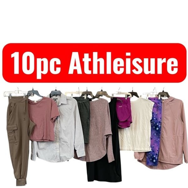 10pc Athleisure Gap All In Motion Bundle Capsule Athletic Sweater Jogger S Close