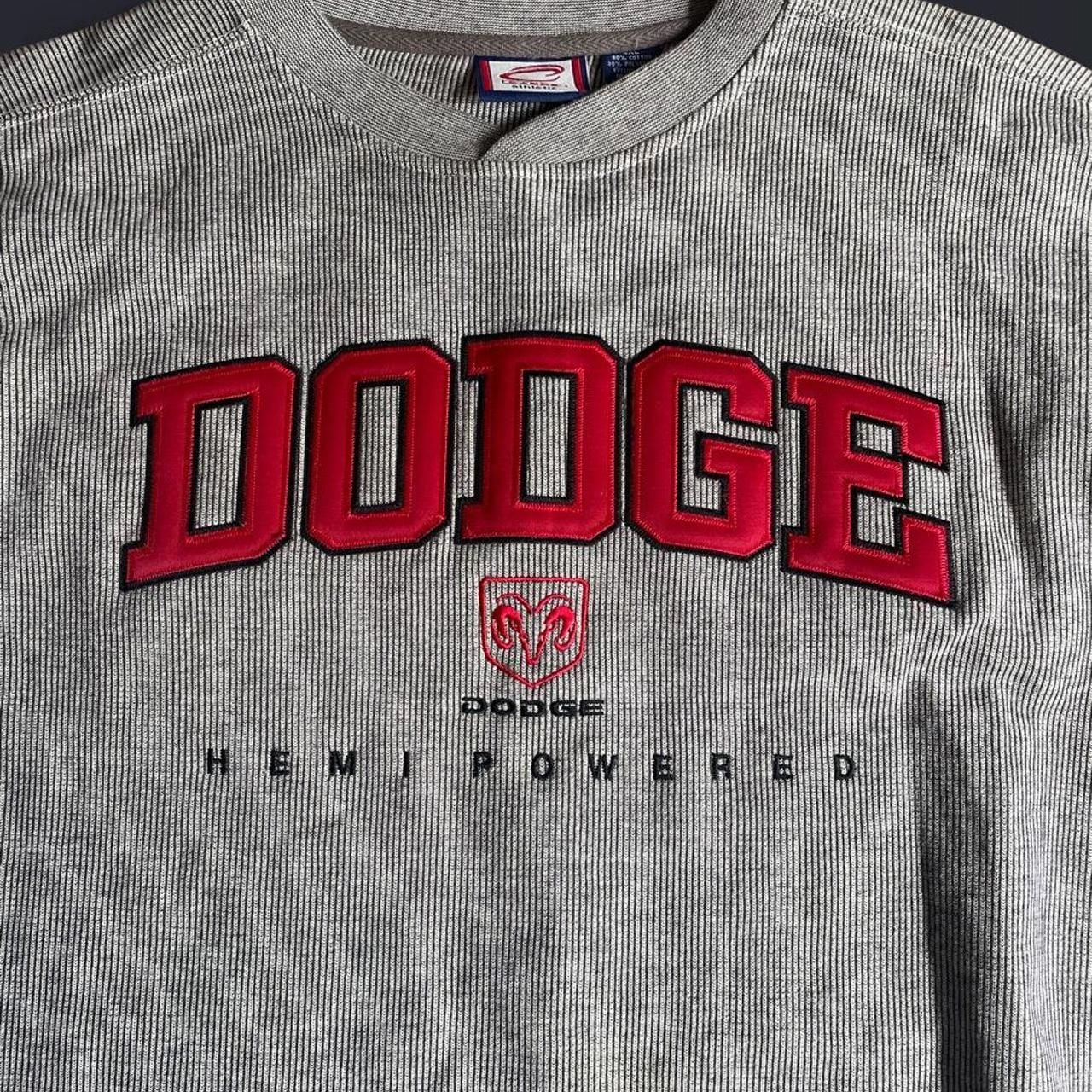 Vintage Dodge Ram Sweater XXL 2XL Ribbed Knit Hemi Power Heavyweight 3