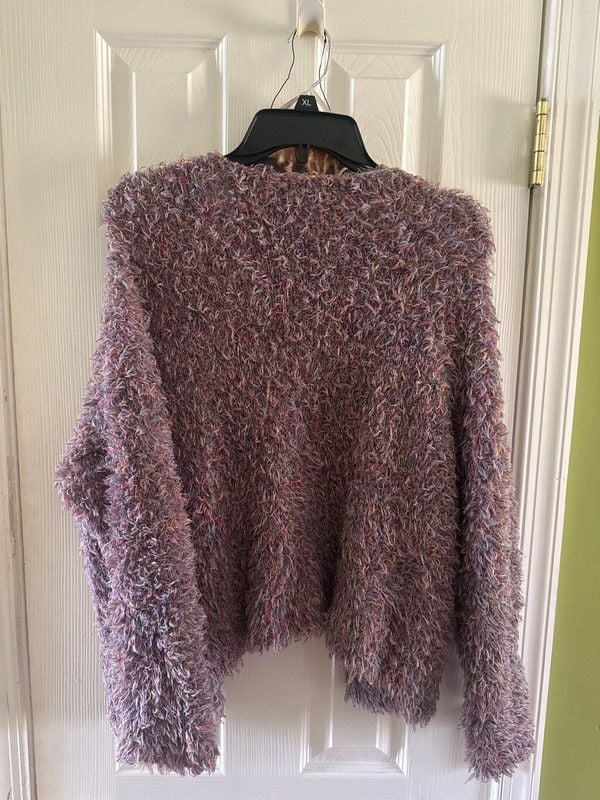 Forever 21 Shaggy Eyelash-Knit Oversized Cardigan 4