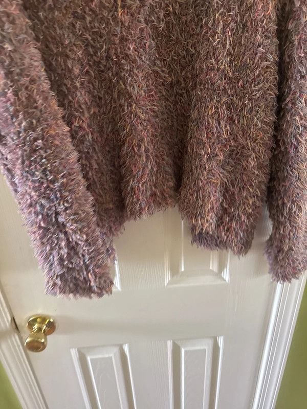 Forever 21 Shaggy Eyelash-Knit Oversized Cardigan 5