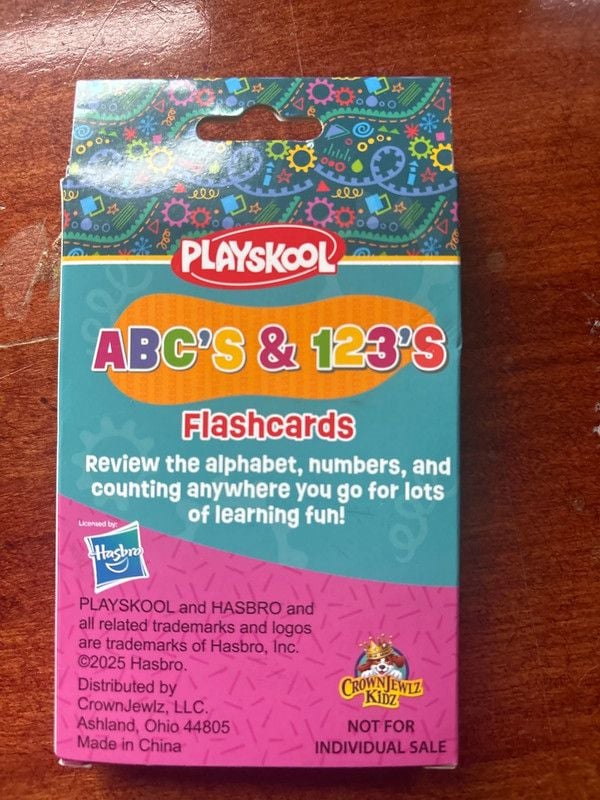 ABC & 123 Flashcards 2