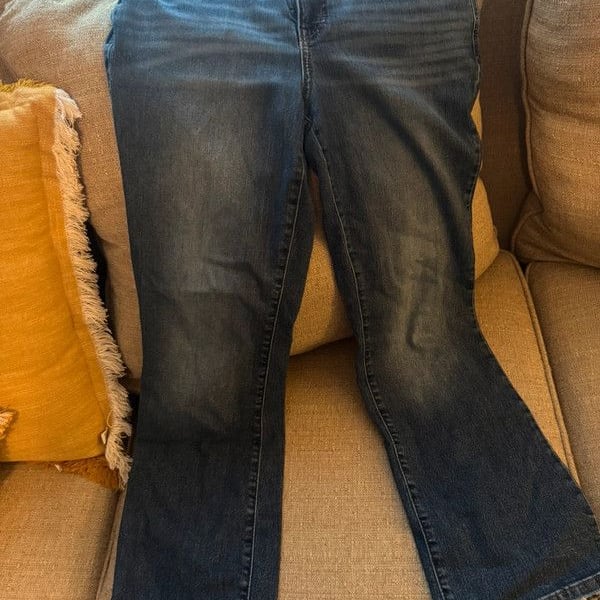 Maurices Everflex Dark Wash Bootcut Jeans Size 12