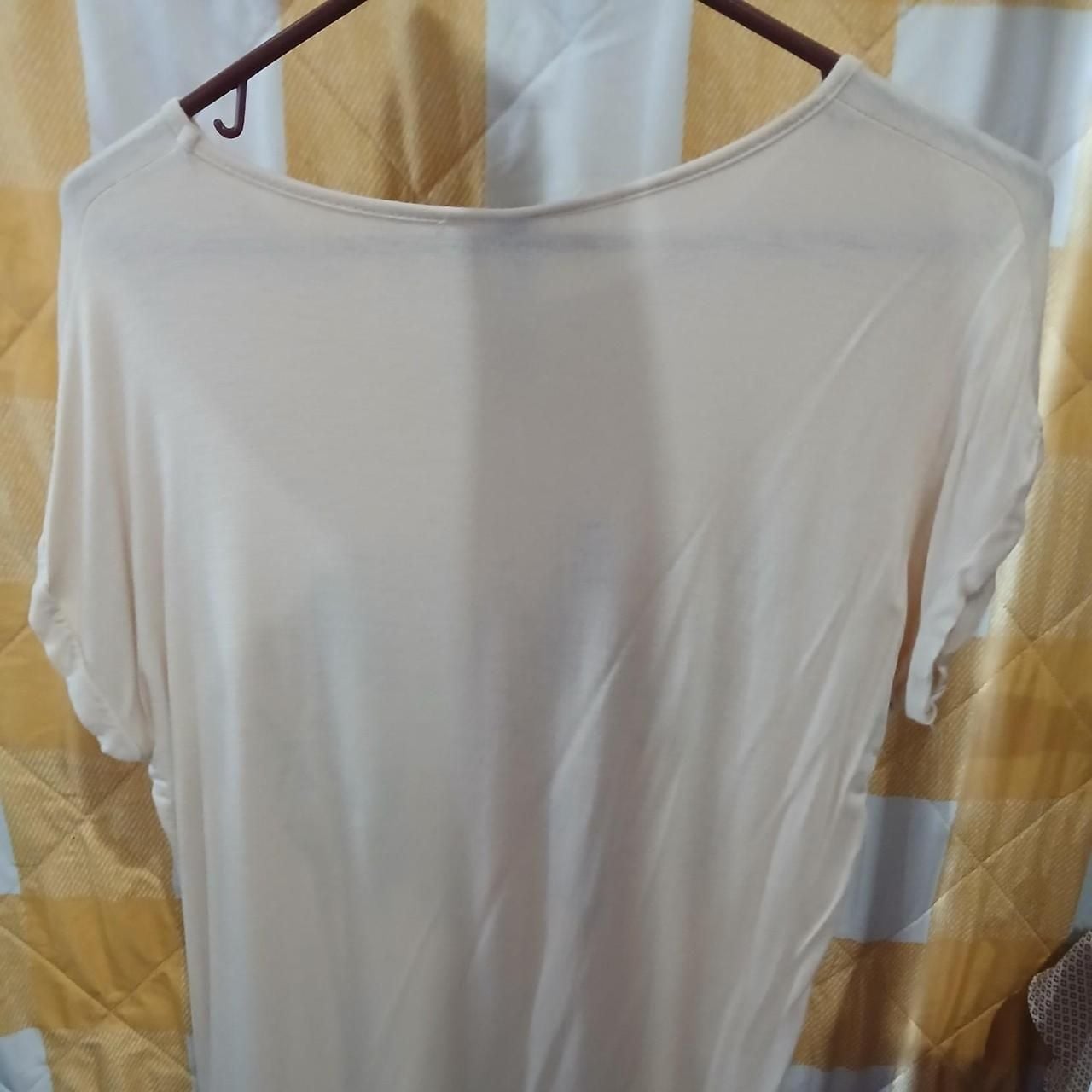 Joe Fresh Pink Long Sleeve Pleated Blouse 4