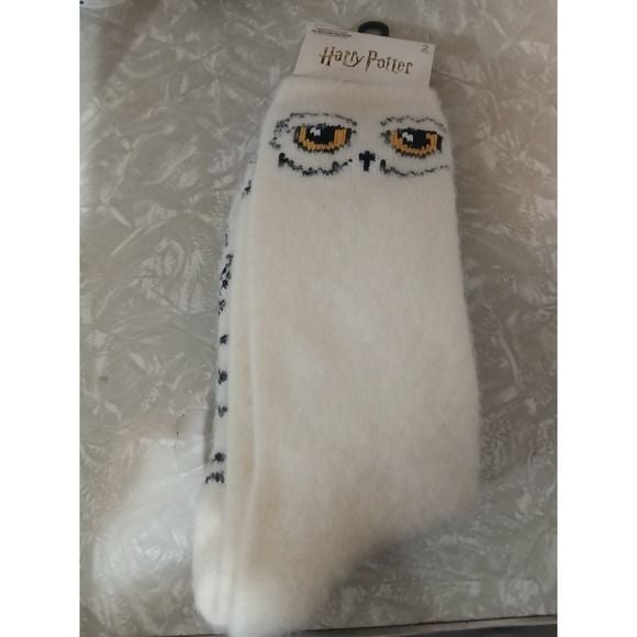 Harry Potter Soft Owl Lightning Socks 2pk 2
