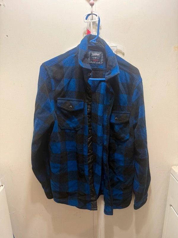 Men’s thick flannel jacket 2