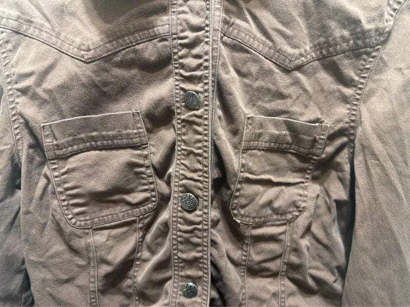 Brown Jean style jacket 3