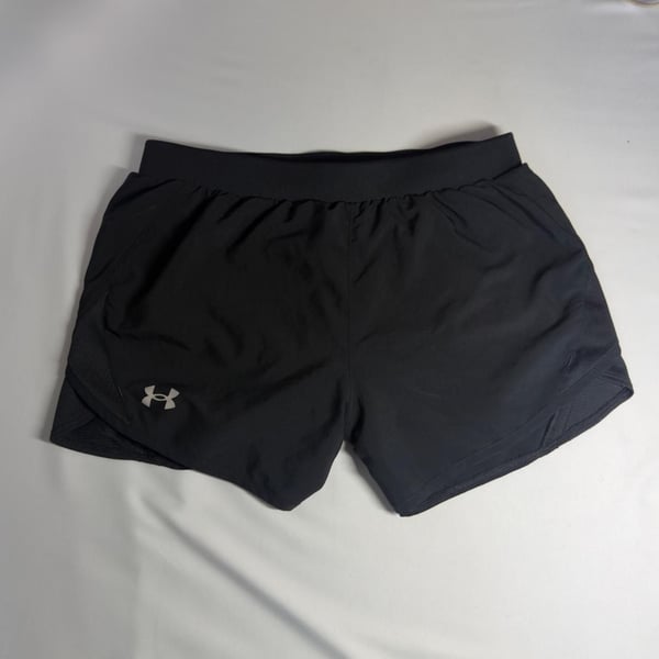 Under Armour HeatGear Running Shorts Style 1350196 Black