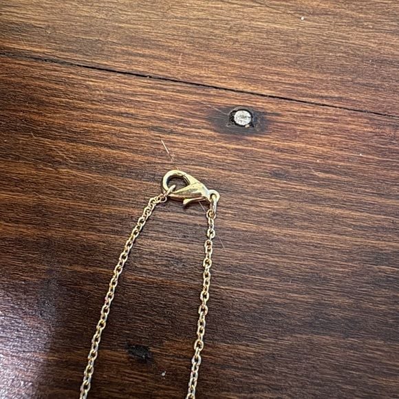 Gold and Blue Leaf Pendant Necklace Set 5