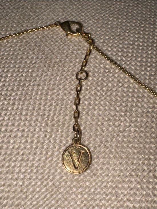 Veronese Delicate Gold Pavé Bar Necklace - Sparkling CZ Accent 5