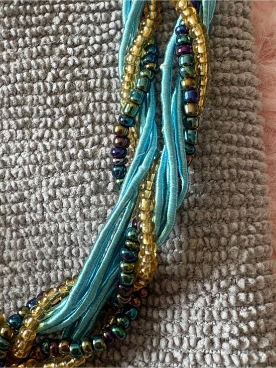 Elegant Turquoise Teardrop Pendant Necklace 16-18” 10