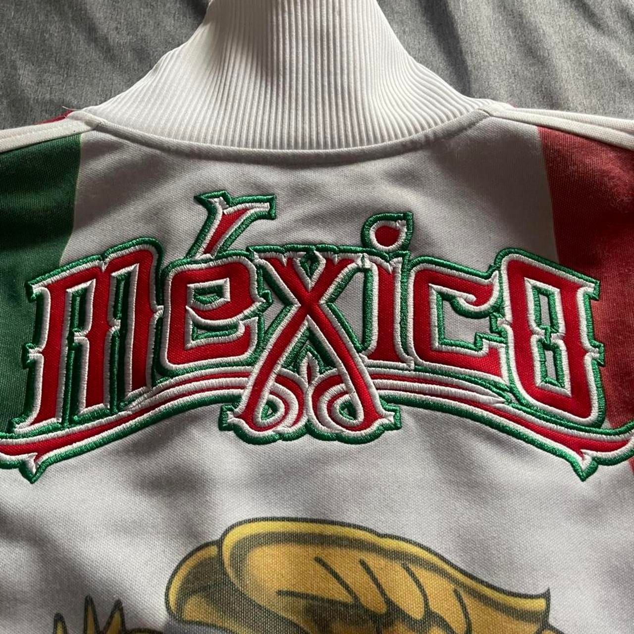 Adidas Mexico World Cup Track Jacket White Red Green 7