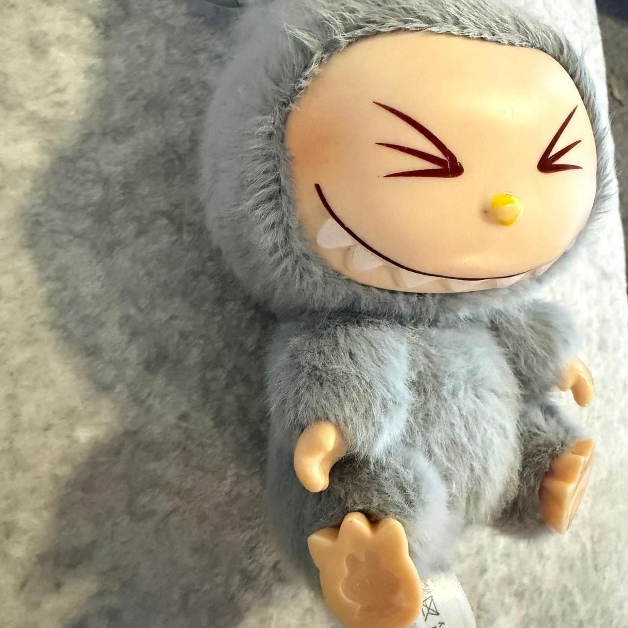 Pop Mart Labubu The Monsters Plush Vinyl Figure Grey Bunny Suit 4