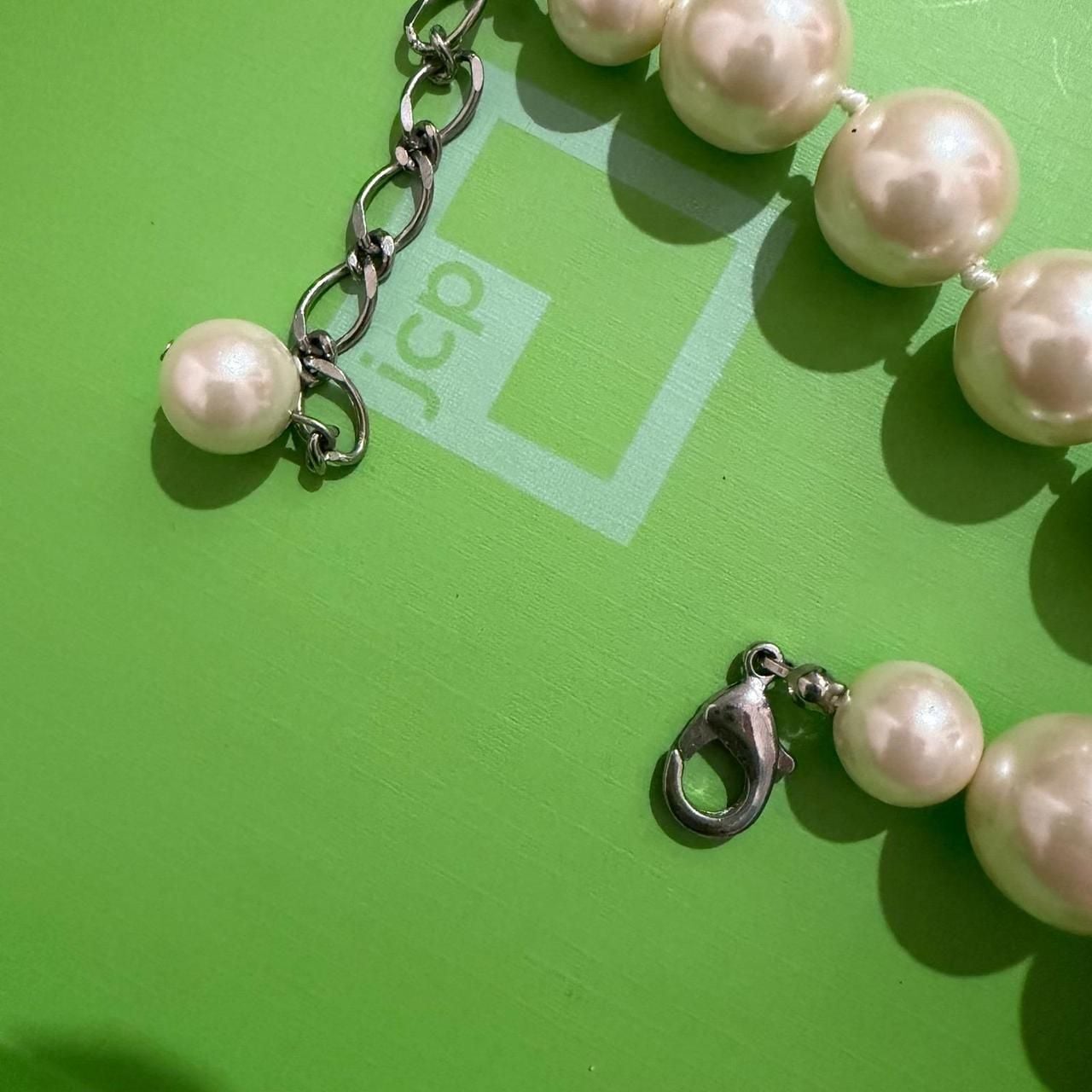 JCP Faux Pearl Necklace Set Graduated and Uniform Strands 4