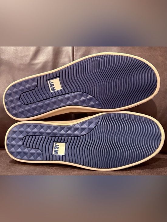 Men's Perforated Slip-On Loafers in Tan 7