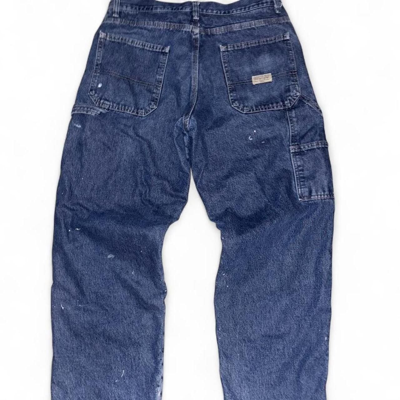 Wrangler 94GRWID Fleece Lined Painter Jeans 32x30 3