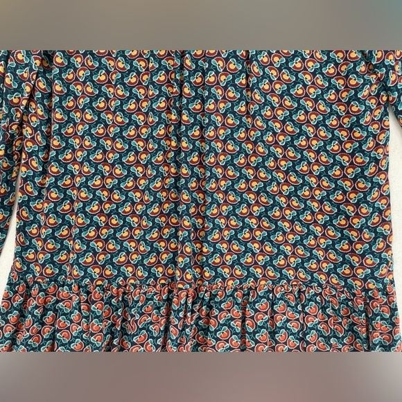 Antropology Maeve Janie Flounced Peasant Blouse 7