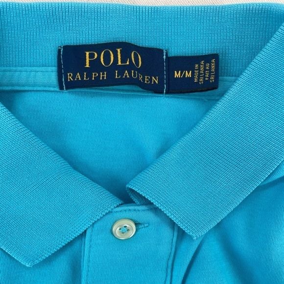 Polo by Ralph Lauren Men’s Turquoise Polo Shirt 4