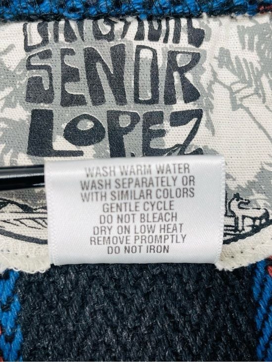 Senor Lopez Sand Mint Black Hoodie 10