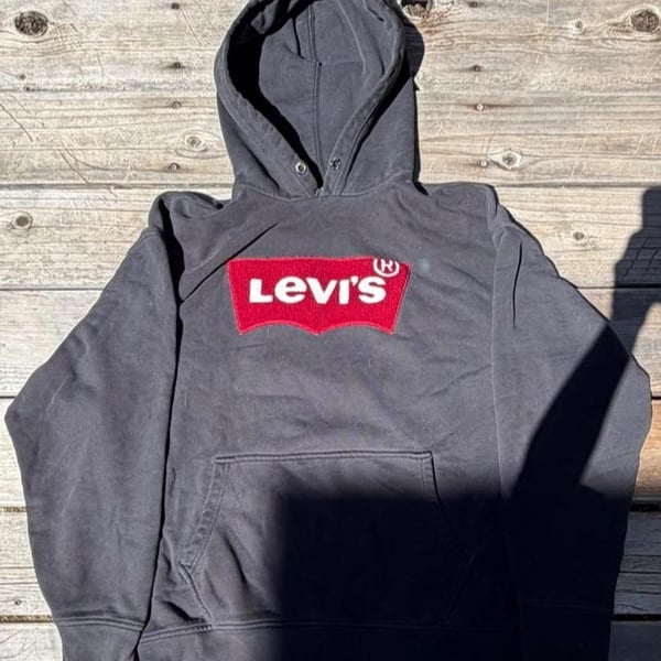 Levi's Batwing Logo Hoodie Black XL