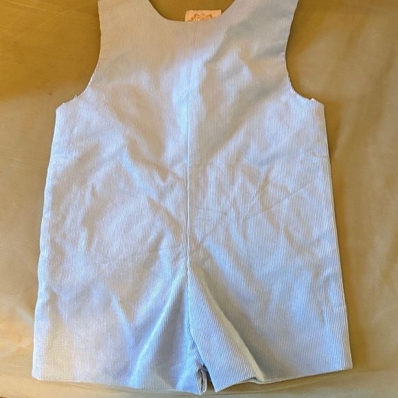 NWOT The Beaufort Bonnet Company Light Blue One Piece with Instrument Appliqué 5