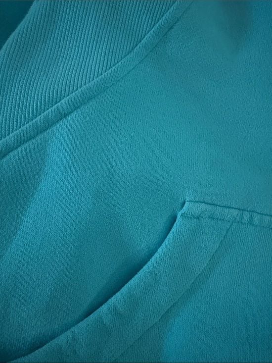 lululemon athletica scuba hooded Bright Turquoise Half-Zip Hoodie 7