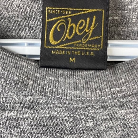 Chevy Gray Obey Graphic T-Shirt 5