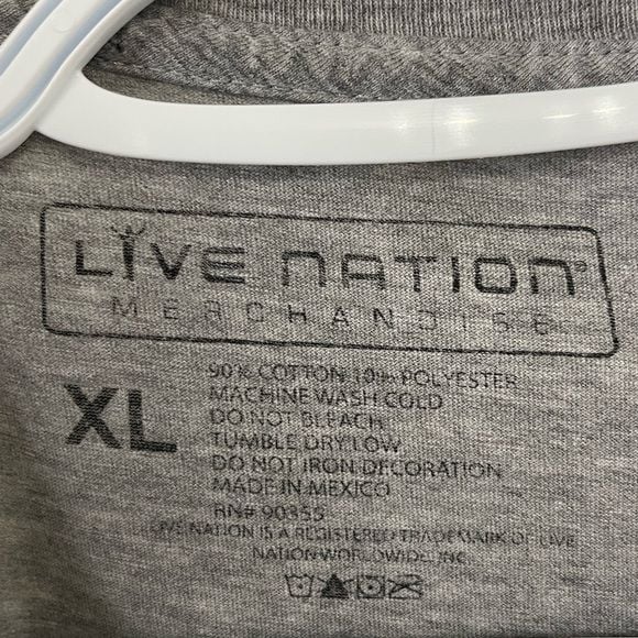 Live Nation Gray Graphic T-Shirt of John Lennon 4