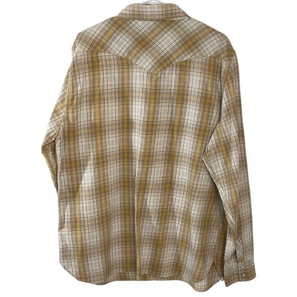 Levi's Men's Plaid Shirt - Brown 3