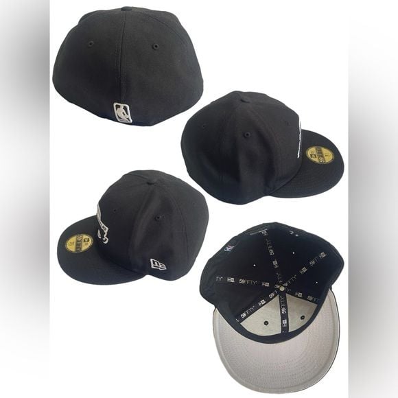 New Era Black Los Angeles Lakers Cap 3