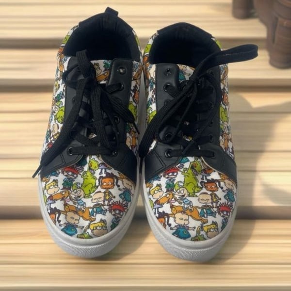 Rugrats Nickelodeon
 Casual Sneakers with Multi-Colored Pattern
