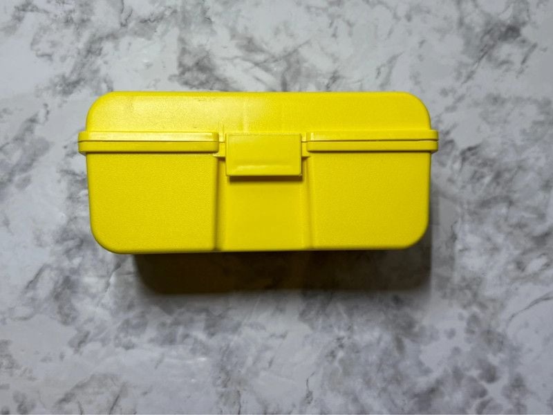 Vintage 1990s Clik Cooler Yellow Mini Insulated Cooler 2