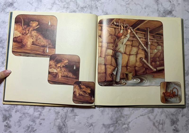 Vintage 1991 Mouse Around by Pat Schories First Edition Hardcover 4
